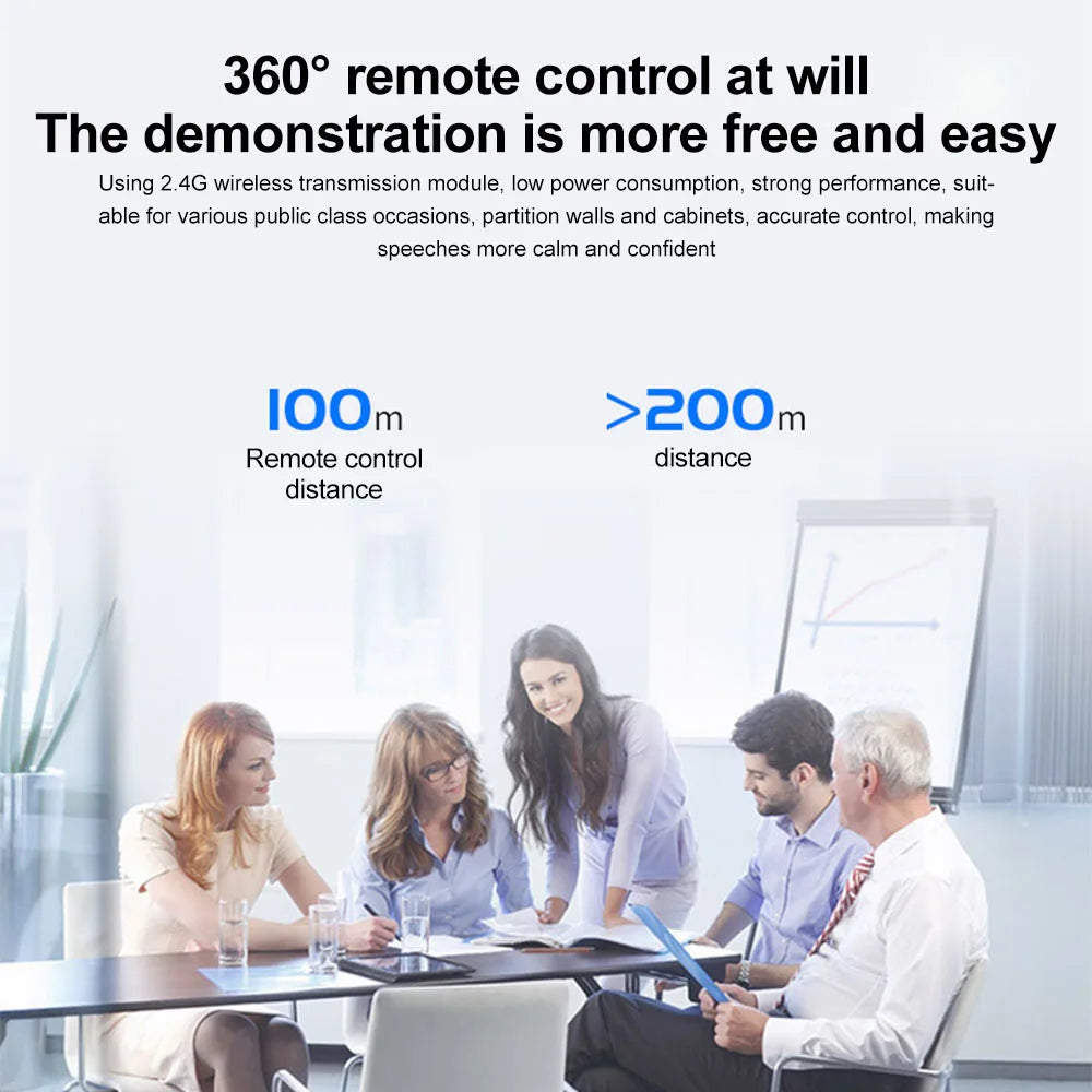 New Whiteboard Remote Control Pen PPT Page Turner Multimedia Electronic Infrared Page Turner for Speech Teacher Presenter