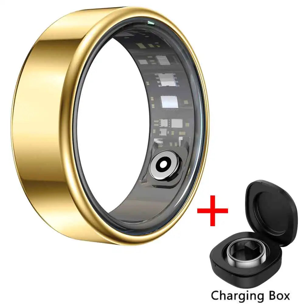 For Xiaomi Smart Ring 2025 Men Women Health Heart Rate Blood Oxygen Monitor Smartring IP68 & 5ATM Waterproof, Multi-sport Mode