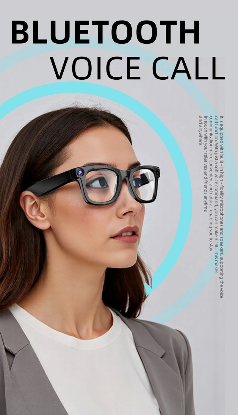 Xiaomi G300 Smart AI Glasses 800W pixel AI Shooting Camera HD Photo Video Voice Call Translation Waterproof Bluetooth Glasses