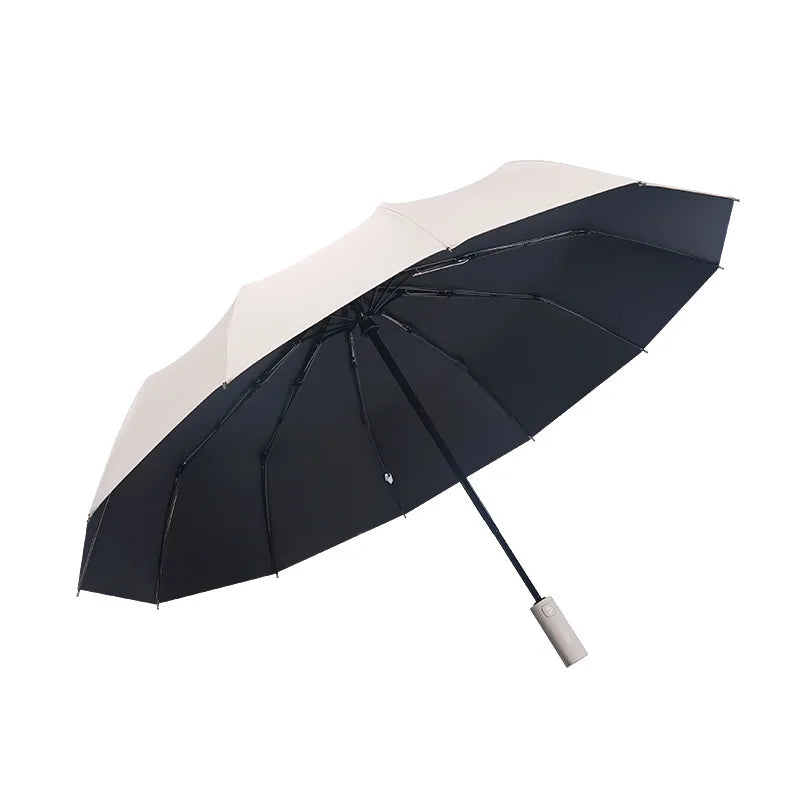 Xiaomi 24 Bone Solid Color Automatic Umbrella Light Collapsible Large Format Outdoor Sunshade UV Protection Automatic Umbrella