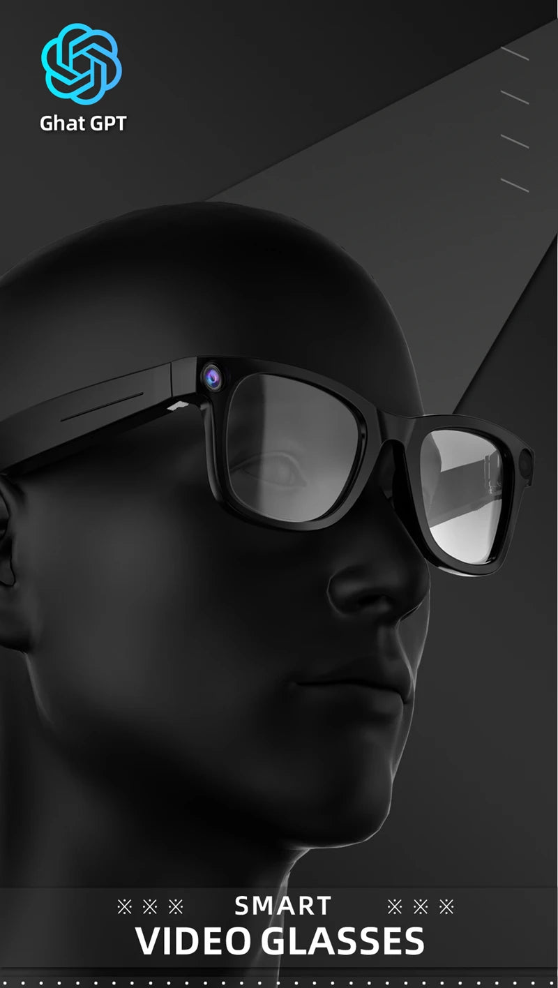 Xiaomi G300 Smart AI Glasses 800W pixel AI Shooting Camera HD Photo Video Voice Call Translation Waterproof Bluetooth Glasses