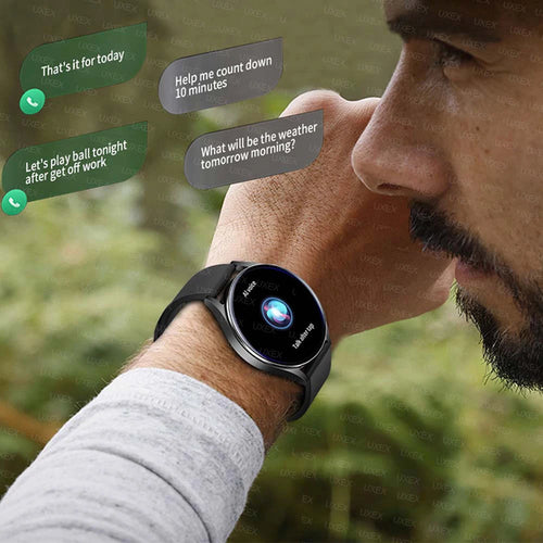 Fashion Smart Watch Plus 1.32" Screen For Men's And Women's Bluetooth Call Arterial Pressure Blood Oxygen Business Watches 2025