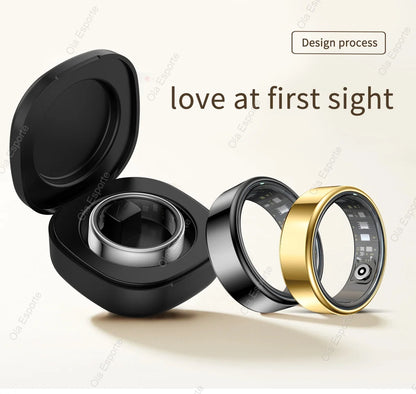 For Xiaomi Smart Ring 2025 Men Women Health Heart Rate Blood Oxygen Monitor Smartring IP68 & 5ATM Waterproof, Multi-sport Mode