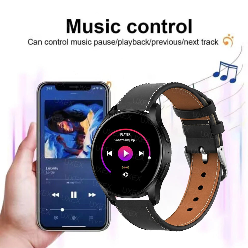 Fashion Smart Watch Plus 1.32" Screen For Men's And Women's Bluetooth Call Arterial Pressure Blood Oxygen Business Watches 2025